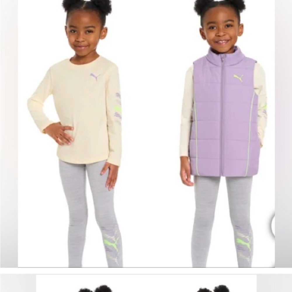 Puma toddler 4T 3 piece outfit